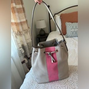 Kate Spade Bennett Street Seren Bucket Bag Drawstring purse Shoulder Bag